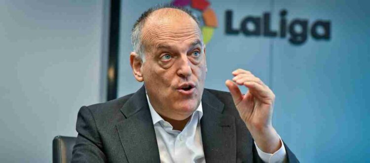 Хавьер Тебас - спортивный функционер, президент испанской Ла Лиги