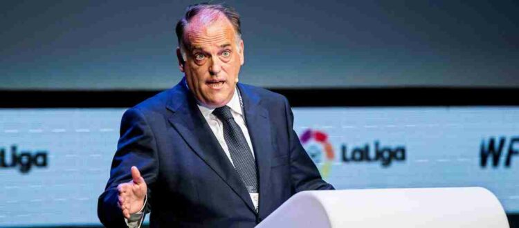 Хавьер Тебас — испанский спортивный функционер, президент испанской Ла Лиги