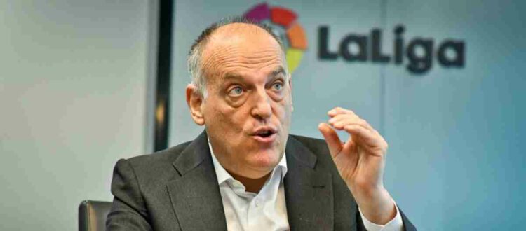 Хавьер Тебас - президент испанской Ла Лиги