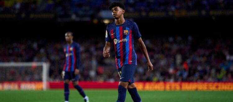Ламин Ямаль - 16-летний полузащитник «Барселоны»